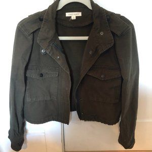 Dark Green Lightweight Utility Jacket